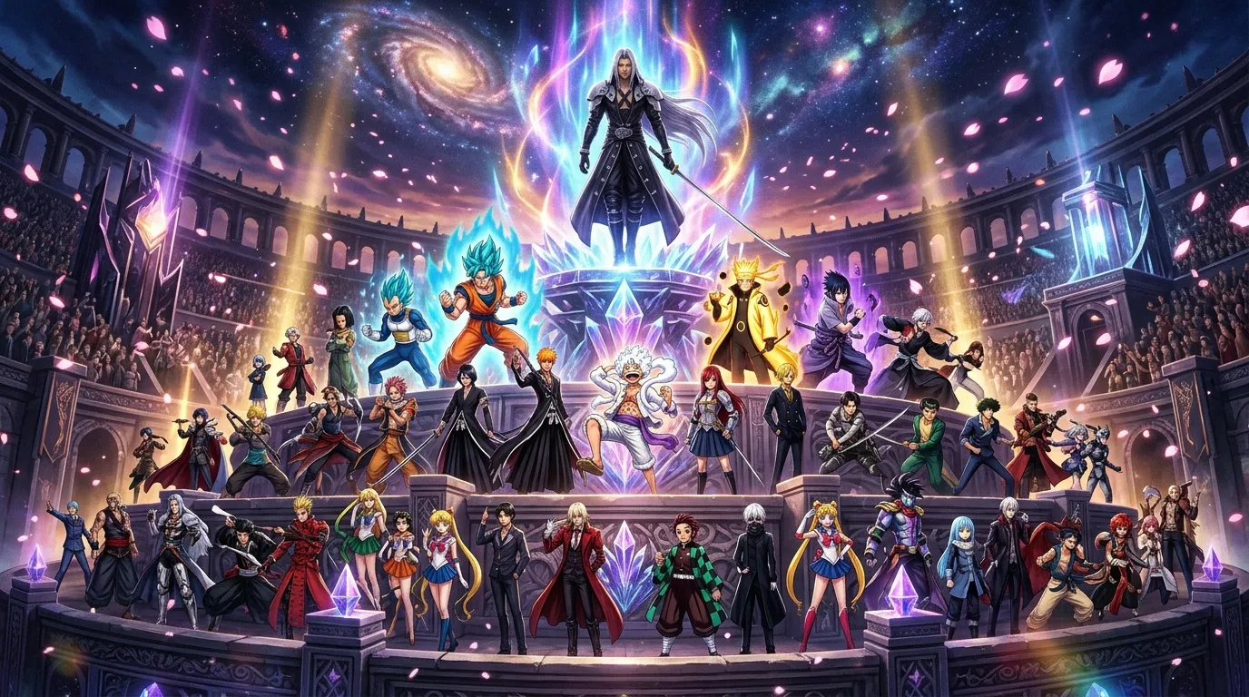 Tier list anime : classement des meilleurs séries