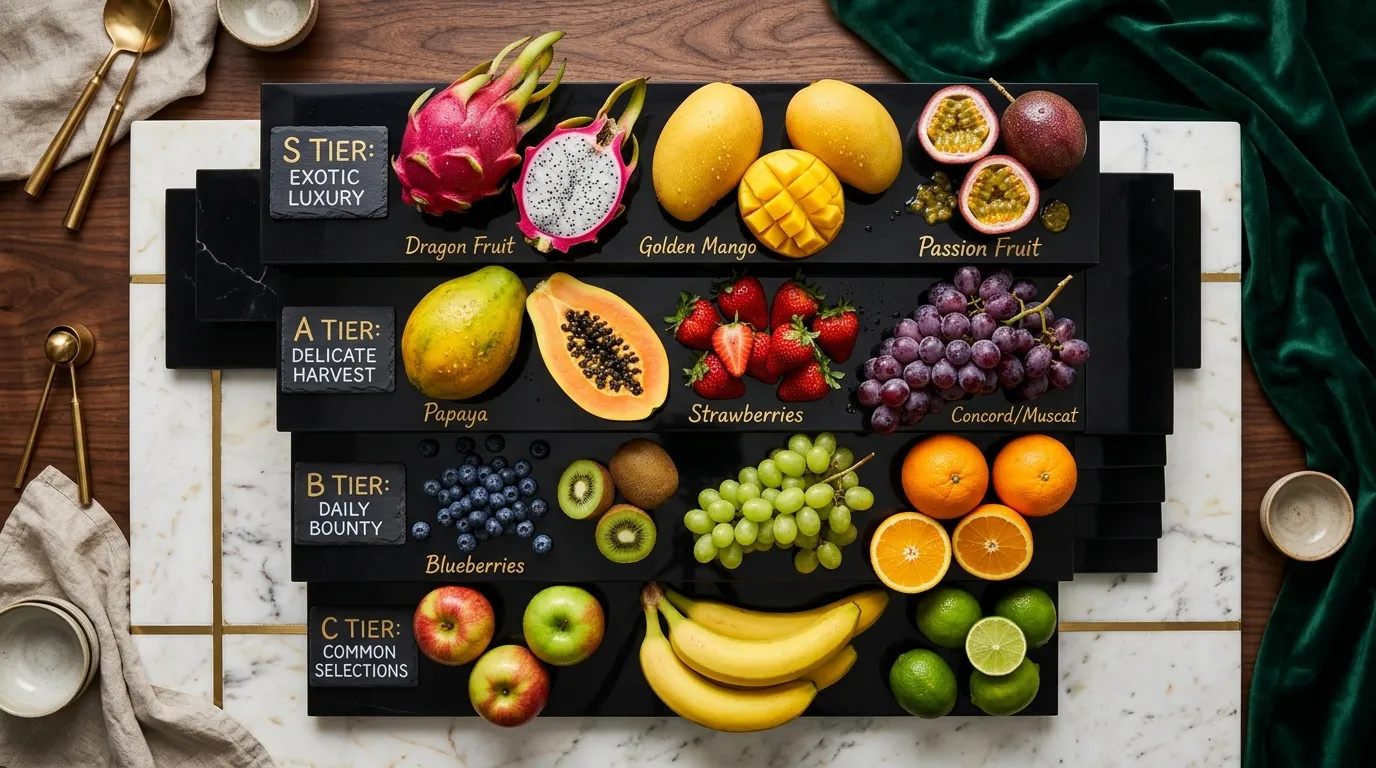 Tier list fruit : classement complet des meilleurs