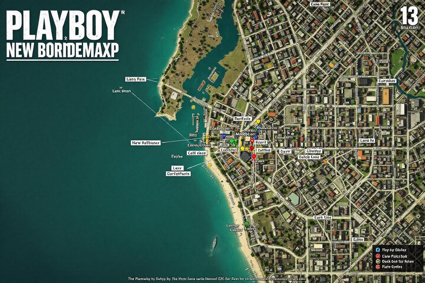 Carte complète de Mafia 3 : localisation des magazines Playboy dans le jeu