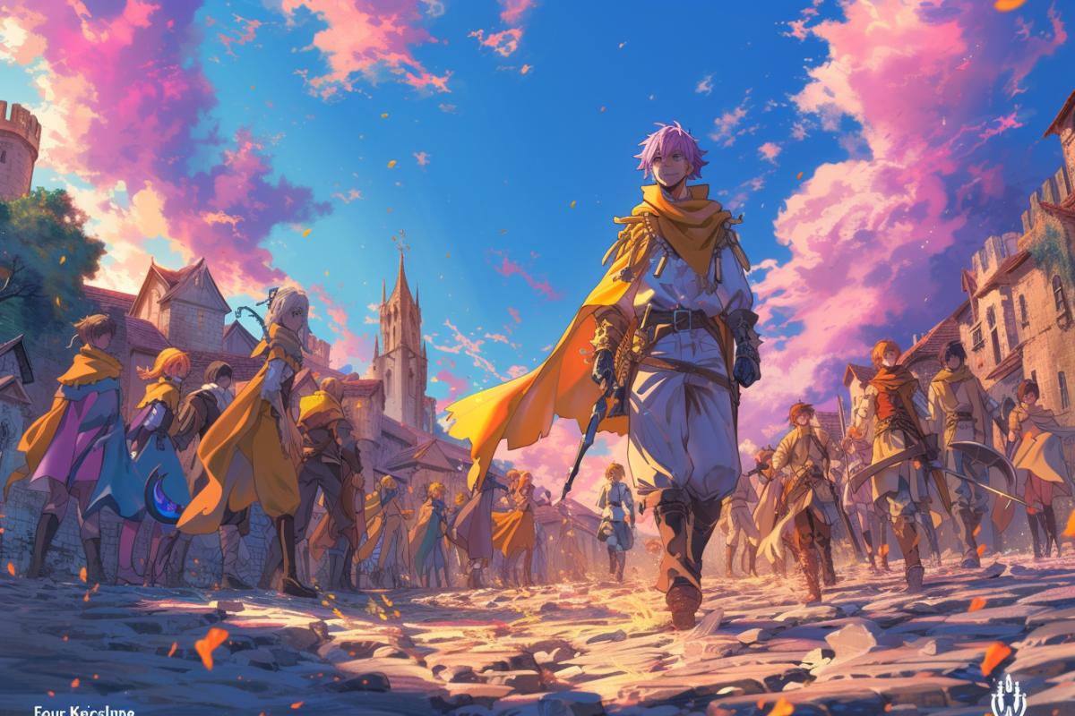 Four Knights Apocalypse : l'anime 7 Deadly Sins sur Netflix !