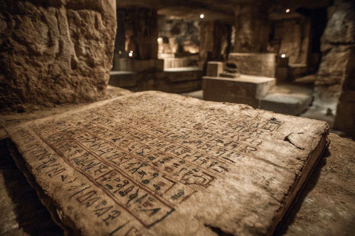 Le mystérieux manuscrit de Terra Cogita : découverte archéologique majeure qui fascine les historiens