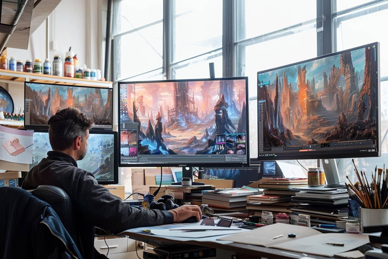 Quel est le métier de digital matte painter ?