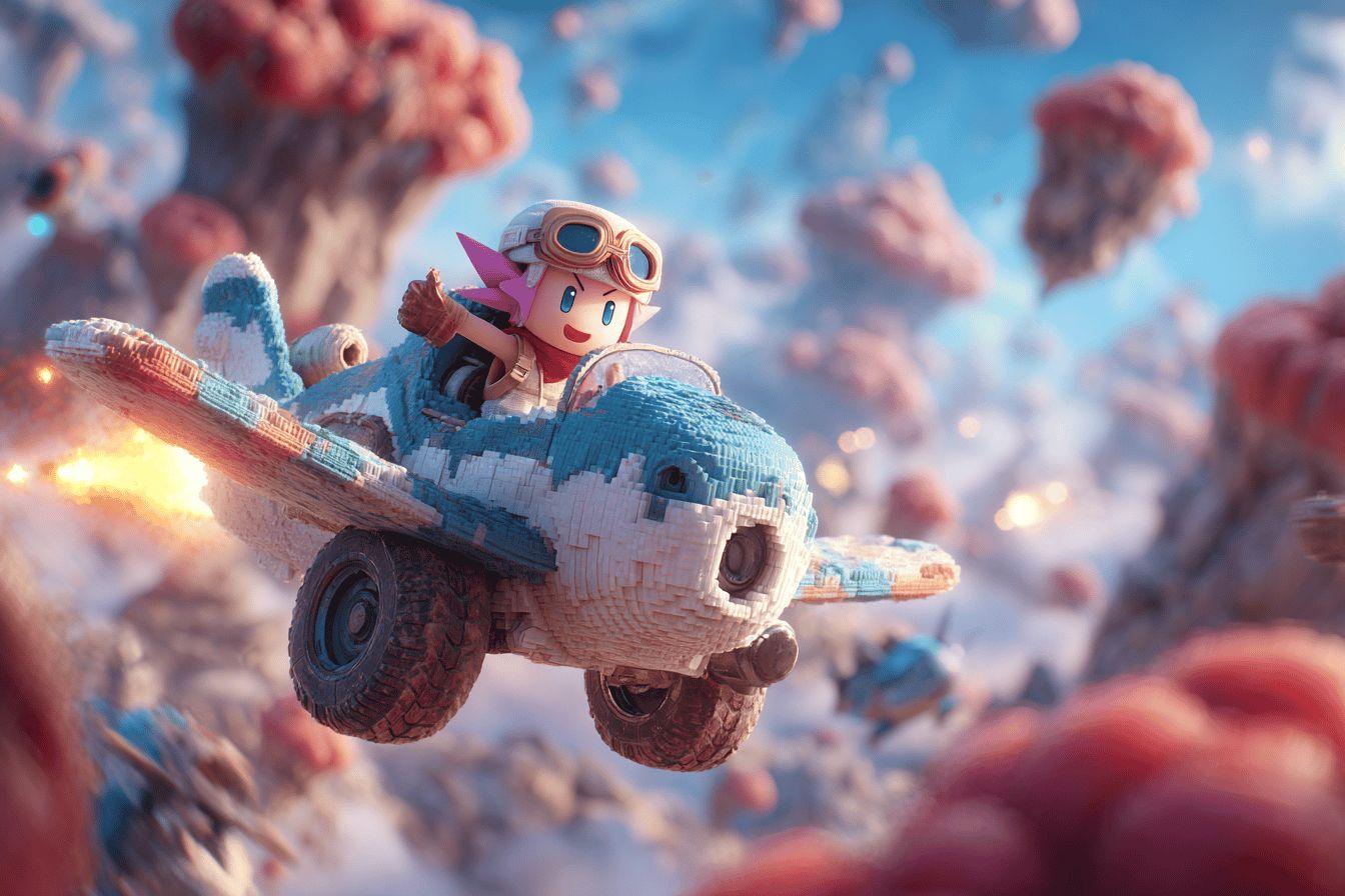 Test de Minishoot' Adventures sur Switch : shoot'em up, donjons et aventures dans un jeu français